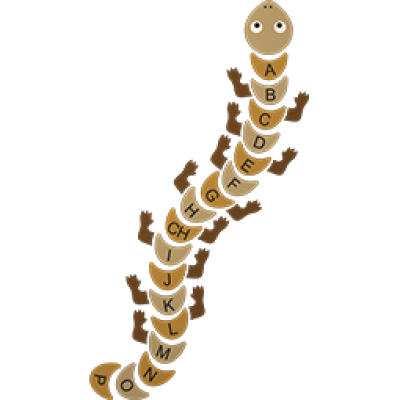 Centipede With Letters