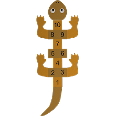 Hopscotch Lizard