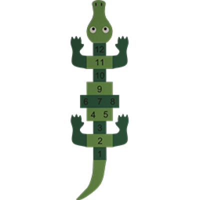 Hopscotch Crocodile