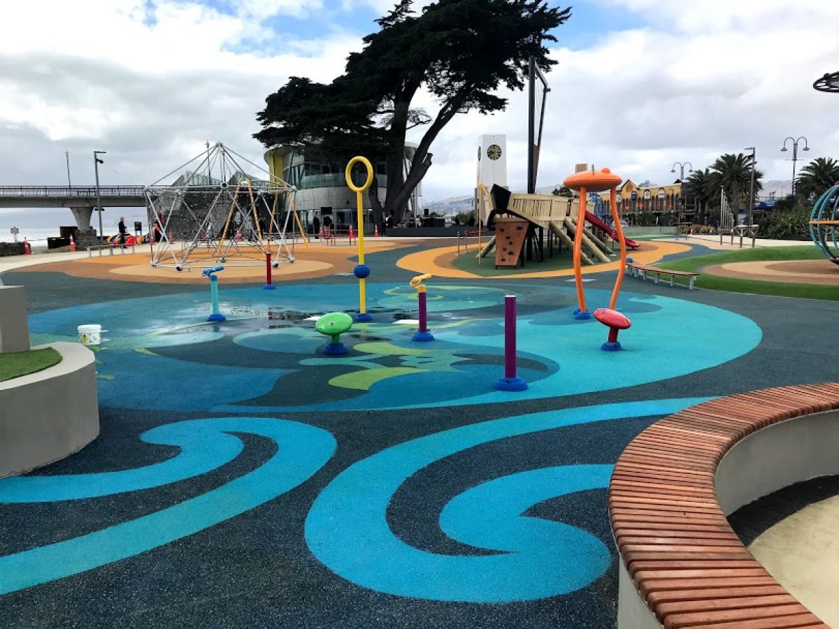 New brighton destination playground splash pad